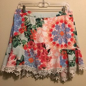 Karmani Floral Skirt